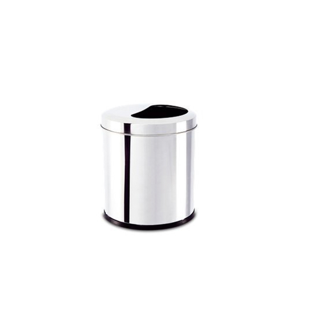 Lixeira C/ Tampa Basculante 1/2 Brinox Decorline 6 Litros Lixeira C/ Tampa Basculante 1/2 Brinox Decorline 6 Litros