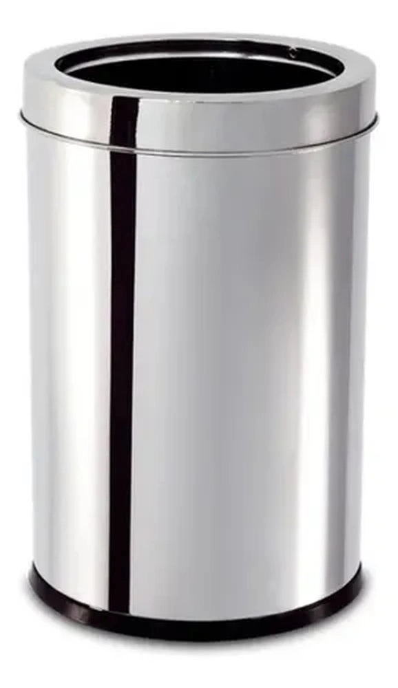 Lixeira Com Aro Brinox Decorline 7,8 Litros