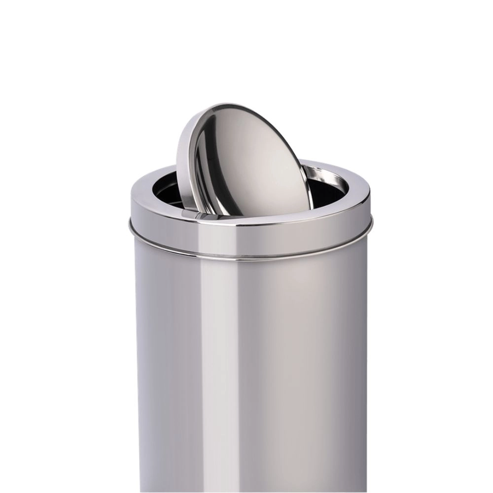 Lixeira Com Tampa Basculante Brinox Decorline 7,8 Litros