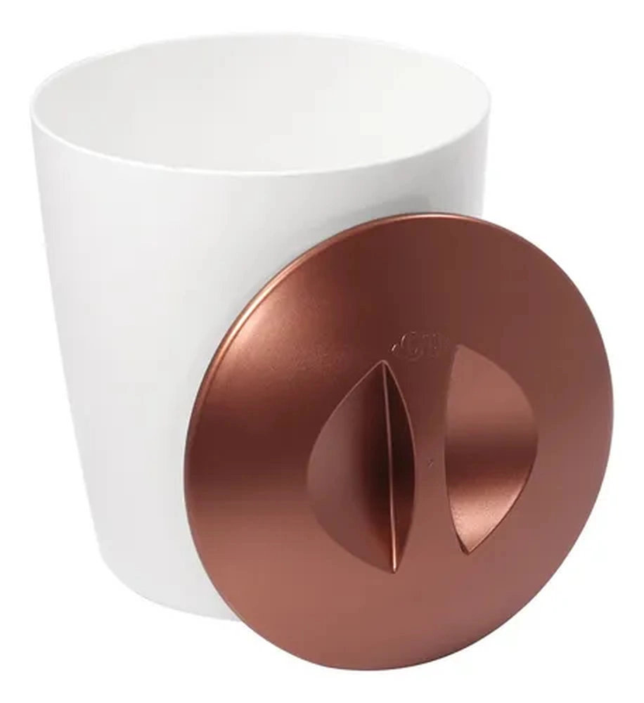 Lixeira Ou Cromo Vitra Vintage Cobre 5 Litros Lixeira Ou Cromo Vitra Vintage Cobre 5 Litros