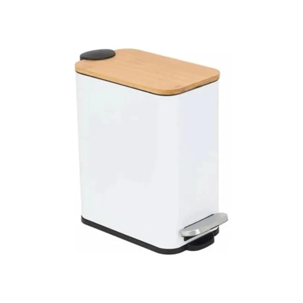 Lixeira Retangular C/pedal Tp Bambu Soft 5 Lixeira Retangular C/pedal Tp Bambu Soft 5