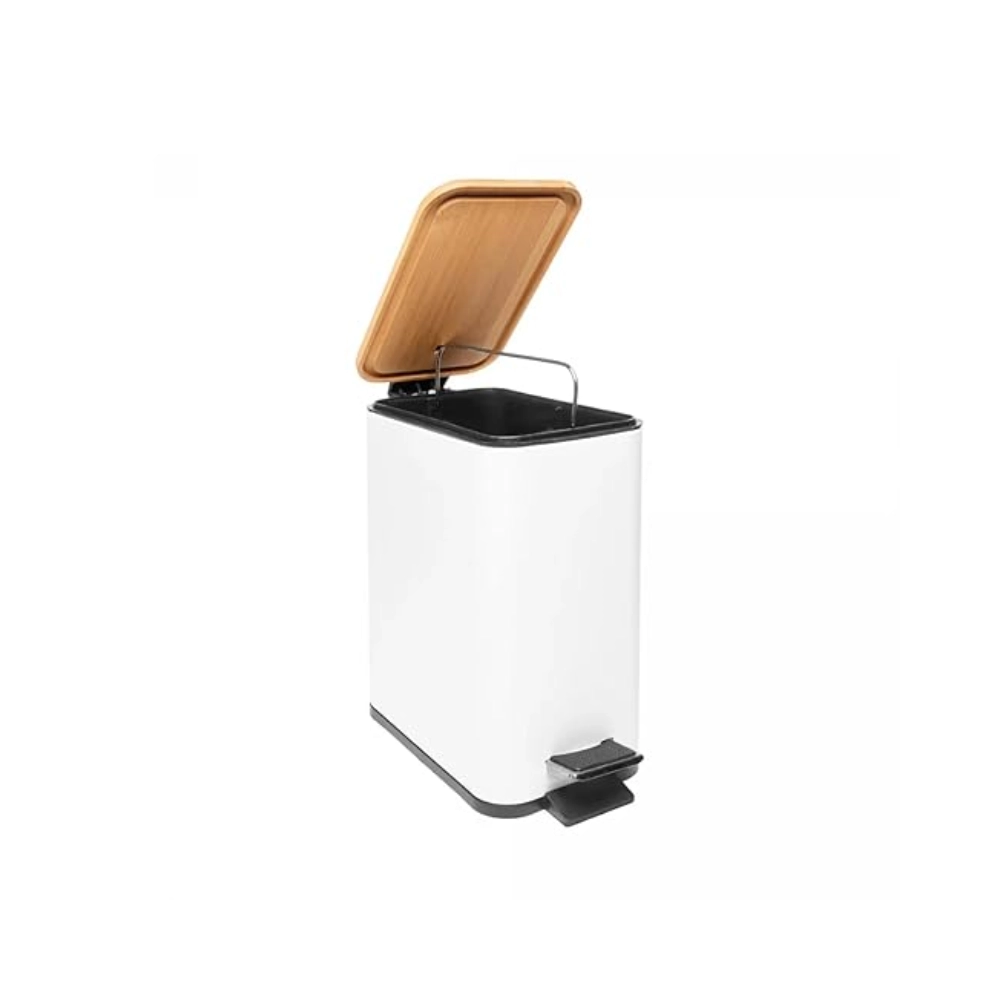 Lixeira Retangular C/pedal Tp Bambu Soft 5 Lixeira Retangular C/pedal Tp Bambu Soft 5