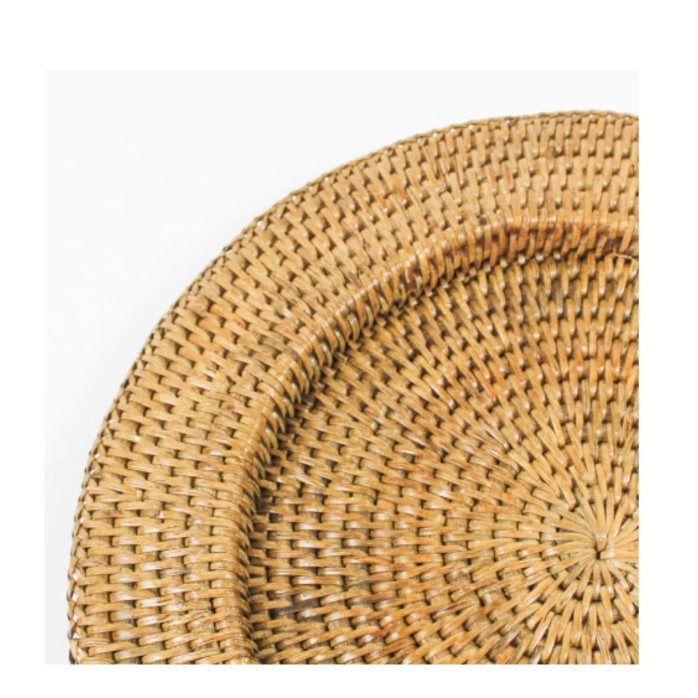 Lugar Americano Redondo Natural Home Paya 33 Cm Lugar Americano Redondo Natural Home Paya 33 Cm