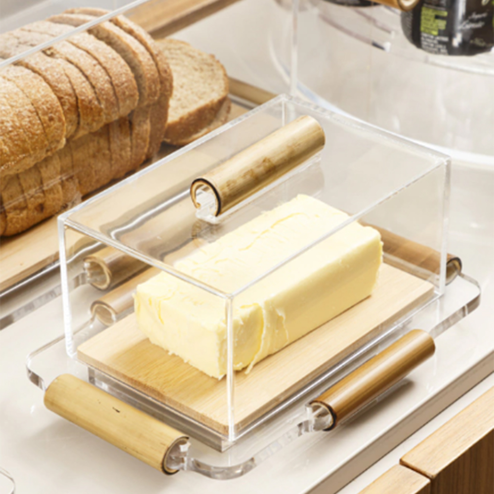 Manteigueira Onom Bambu 8 X 24 X 14 Cm