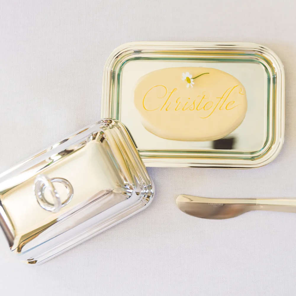 Manteigueira Retangular Vertigo Christofle