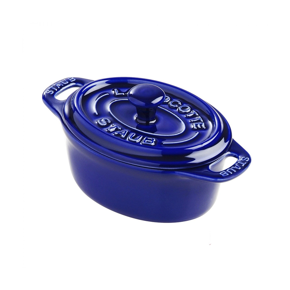 Mini Caçarola Oval Staub 11 Cm Mini Caçarola Oval Staub 11 Cm