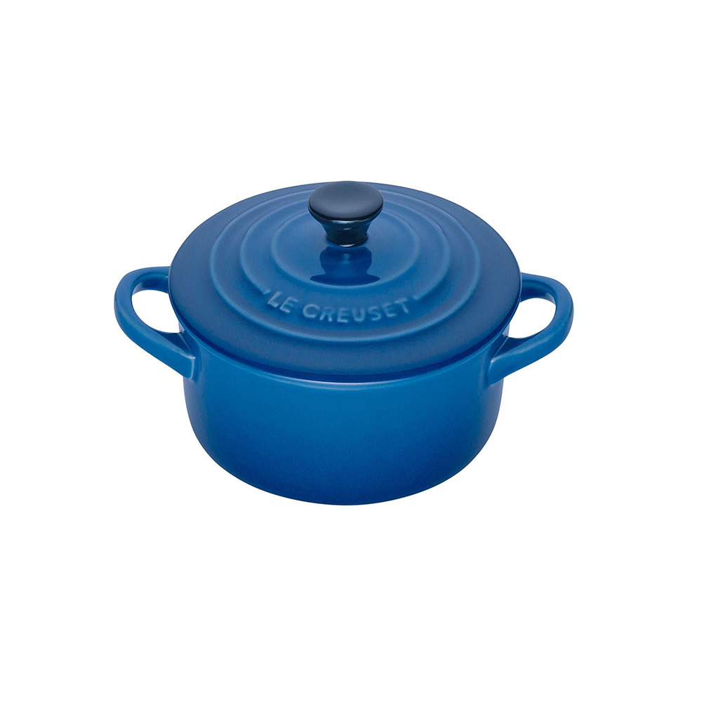 Mini Cocotte C/ Pegador Preto Le Creuset 10 Cm