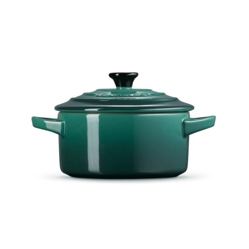 Mini Cocotte Com Pegador Preto Le Creuset 10 Cm Mini Cocotte Com Pegador Preto Le Creuset 10 Cm