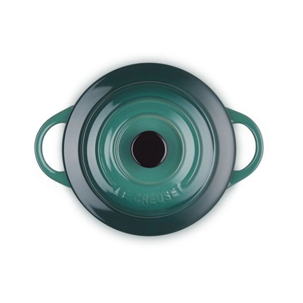 Mini Cocotte Com Pegador Preto Le Creuset 10 Cm Mini Cocotte Com Pegador Preto Le Creuset 10 Cm