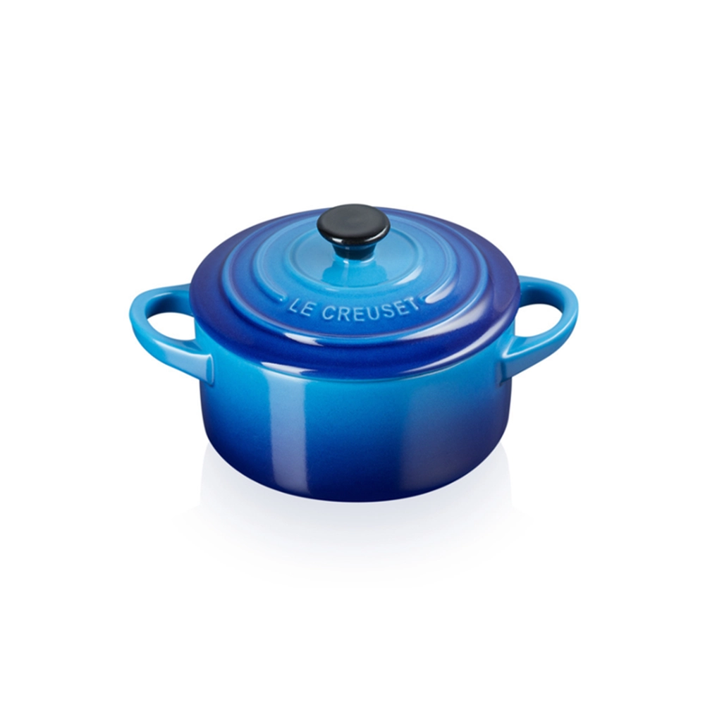 Mini Cocotte Com Pegador Preto Le Creuset 10 Cm