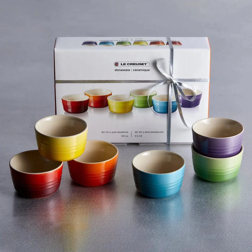 Mini Ramekins Le Creuset Gift Collection 100 Ml - 6 Peças