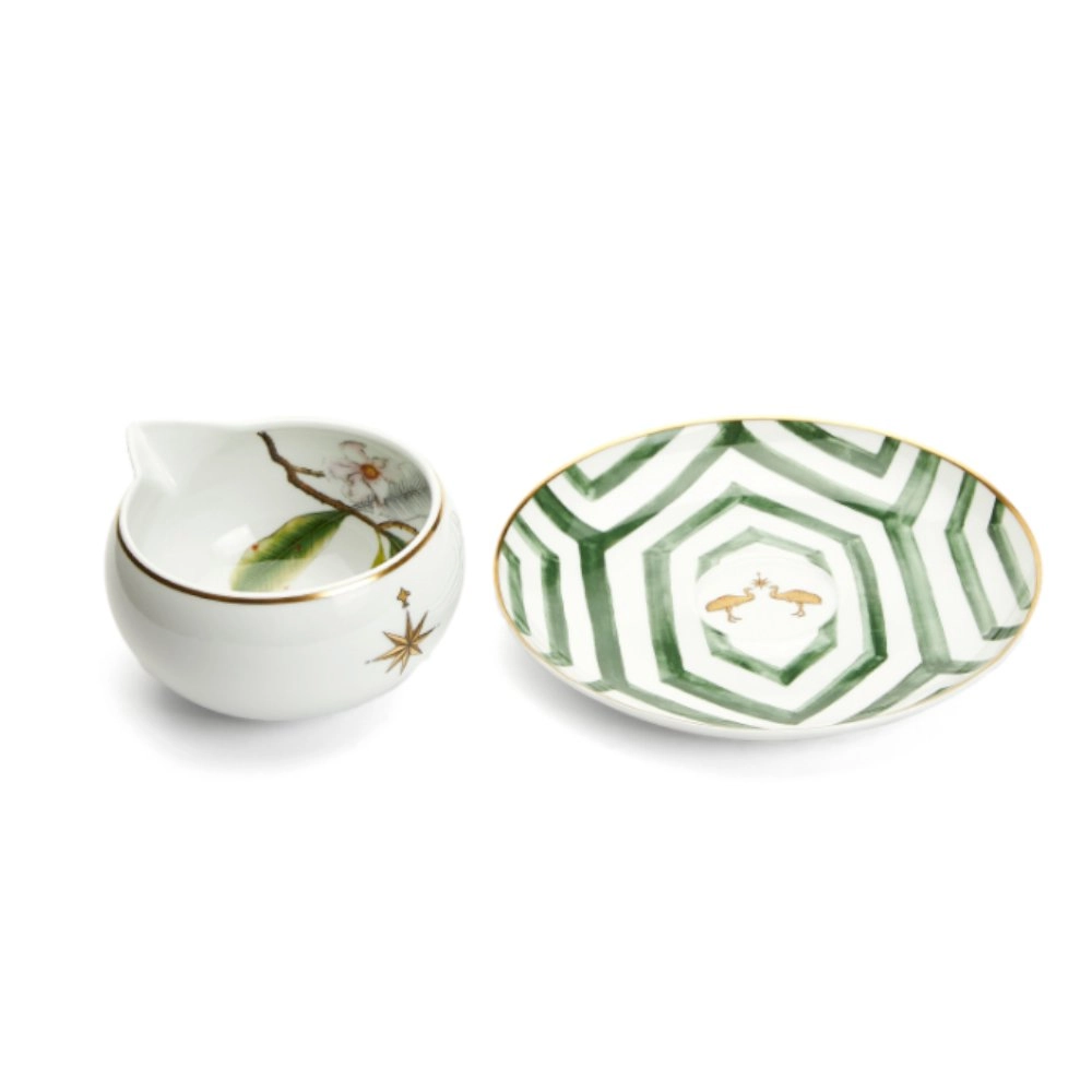 Molheira Com Prato Vista Alegre Amazonia 494 Ml Molheira Com Prato Vista Alegre Amazonia 494 Ml