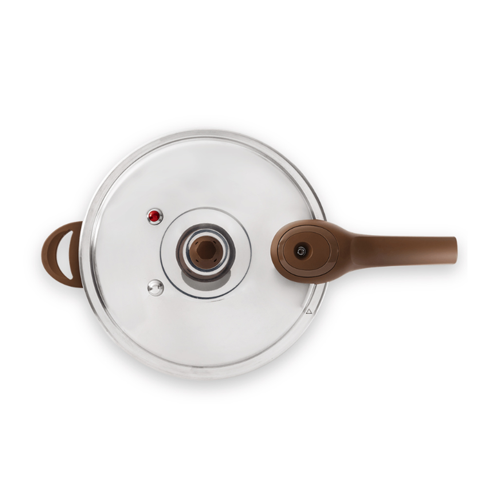 Panela de Pressão Brinox Pressure Indução 6,8 Litros Panela de Pressão Brinox Pressure Indução 6,8 Litros