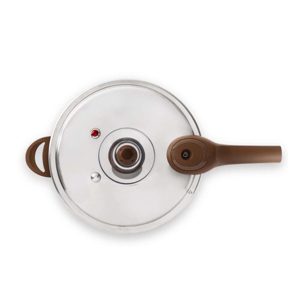 Panela de Pressão Brinox Pressure Indução 6,8 Litros