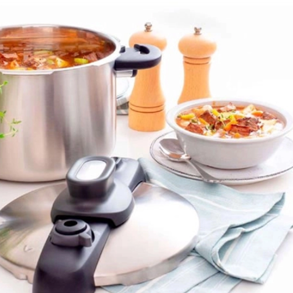 Panela de Pressão Com Cesto de Vapor T-fal Opti'space 7 Litros