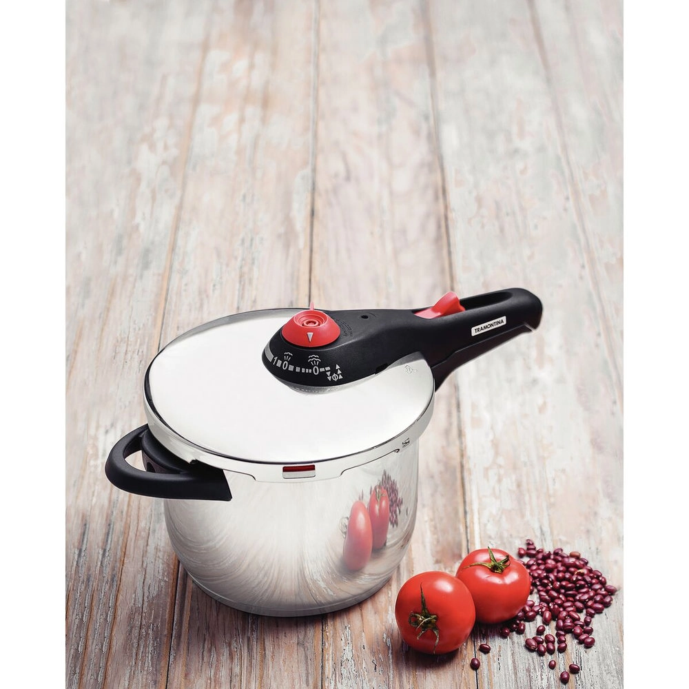 Panela de Pressao Tramontina Solar Aco Inox