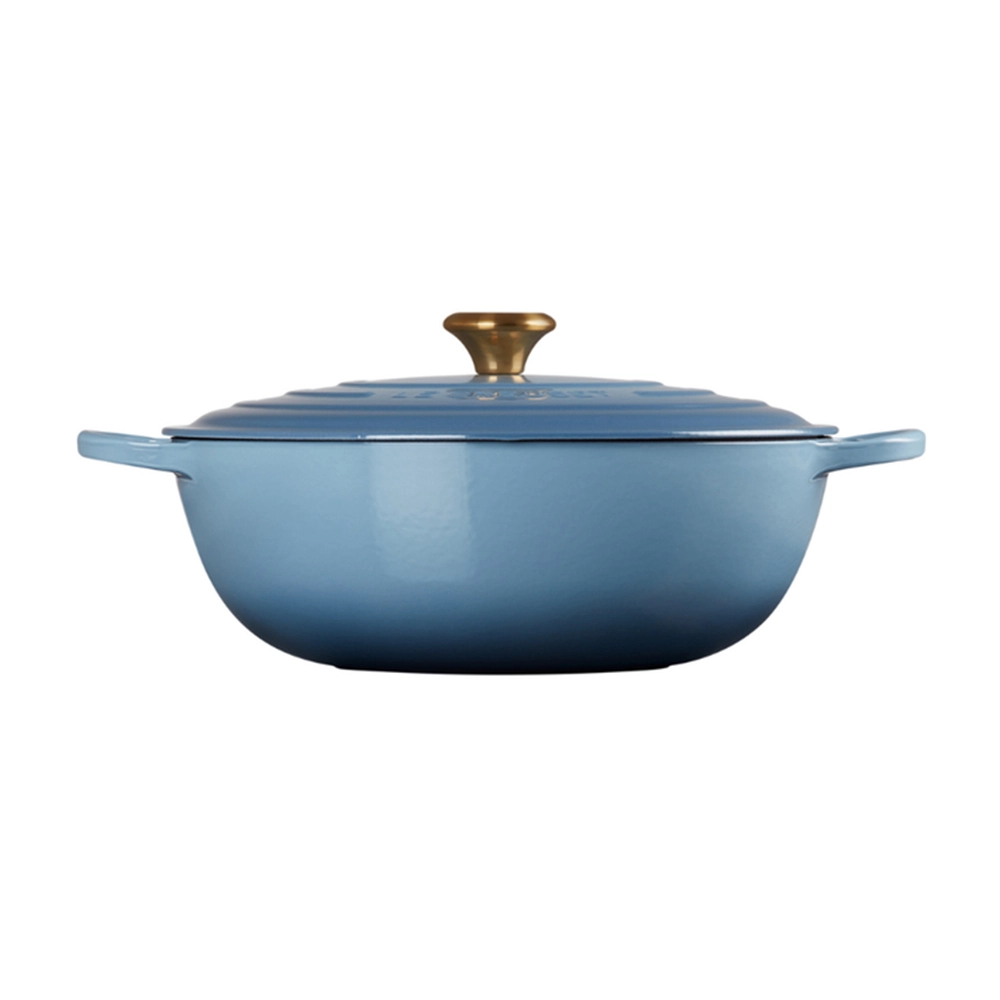 Panela Marmita Le Creuset Signature 32 Cm - Pegador Dourado