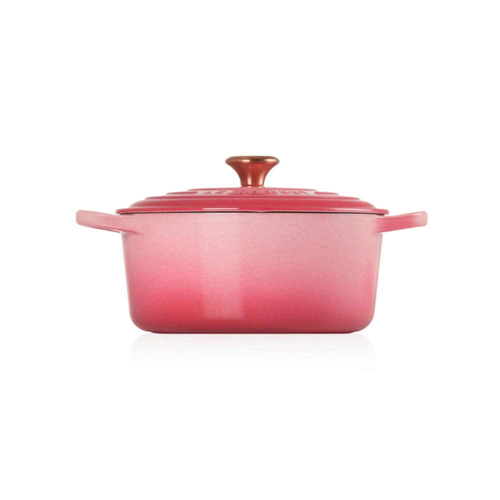 Panela Redonda Le Creuset Signature 24 Cm - Pegador Dourado