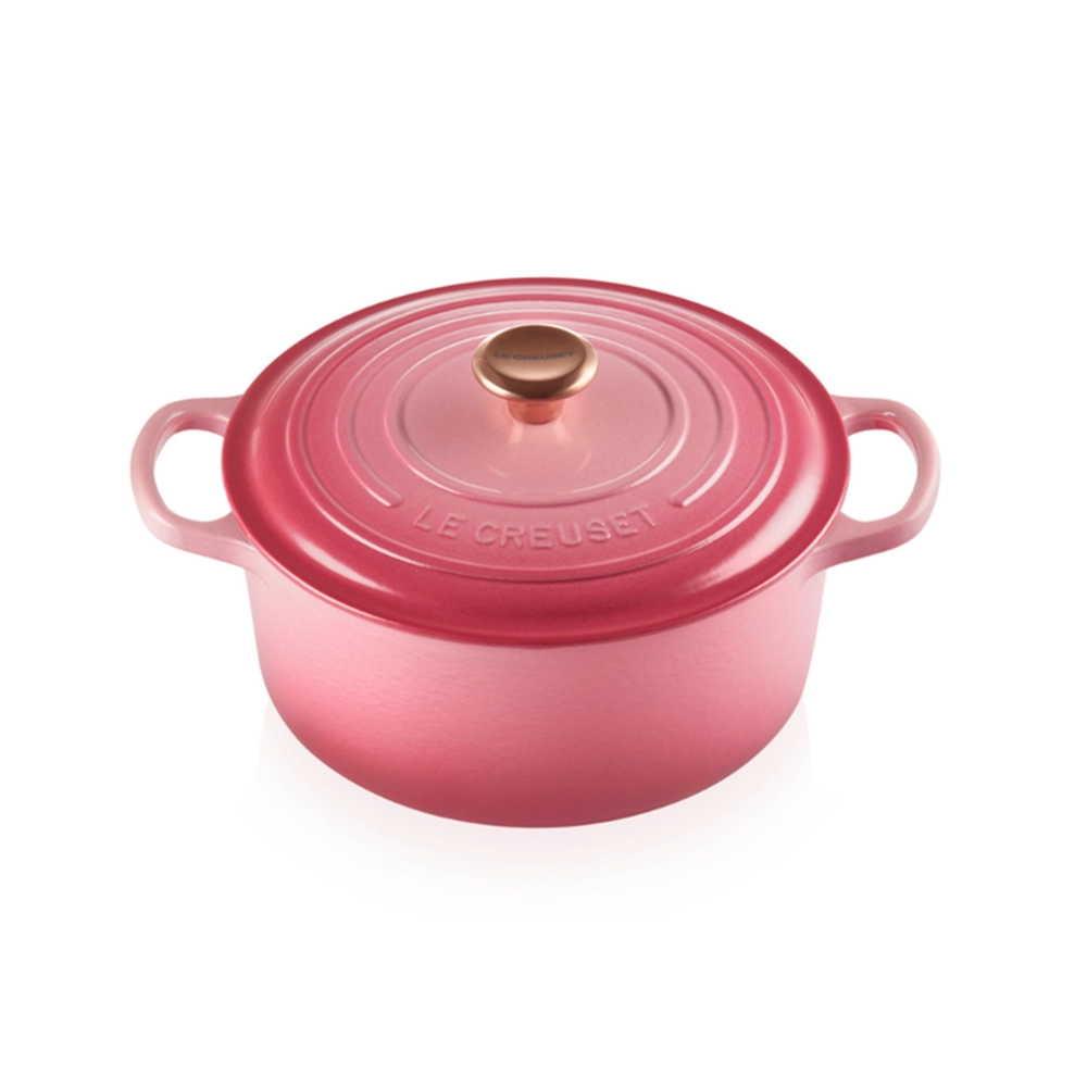 Panela Redonda Le Creuset Signature 24 Cm - Pegador Dourado Panela Redonda Le Creuset Signature 24 Cm - Pegador Dourado