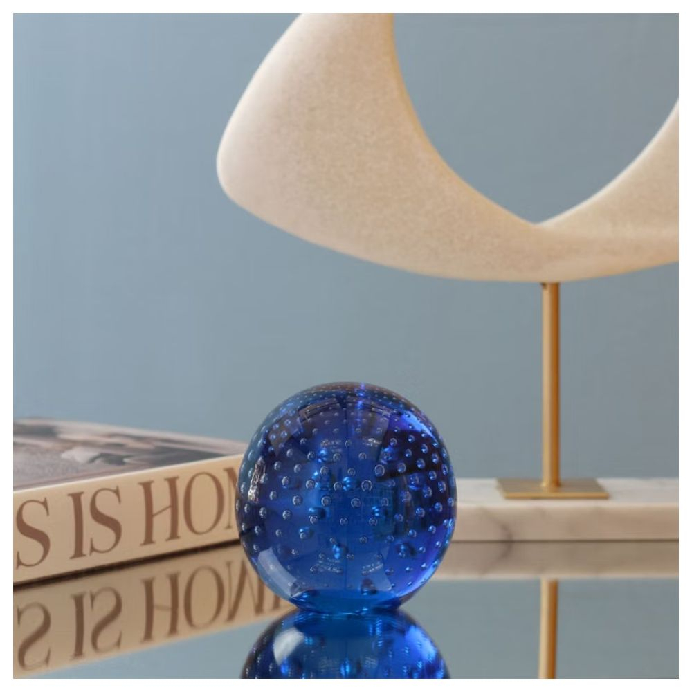 Peso Decorativo Bola P Cristal Ca D’oro 7 Cm
