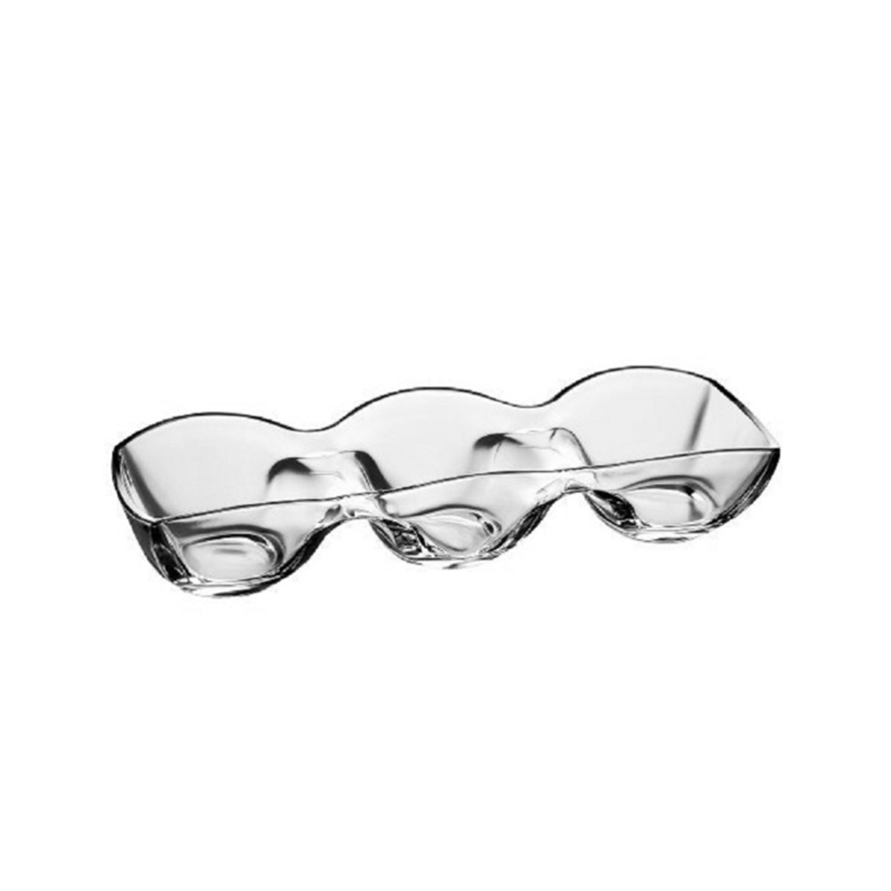 Petisqueira 3 Divisões Vidivi Vetri Delle Venezie Banquet 39 X 13 X 7 Cm Petisqueira 3 Divisões Vidivi Vetri Delle Venezie Banquet 39 X 13 X 7 Cm