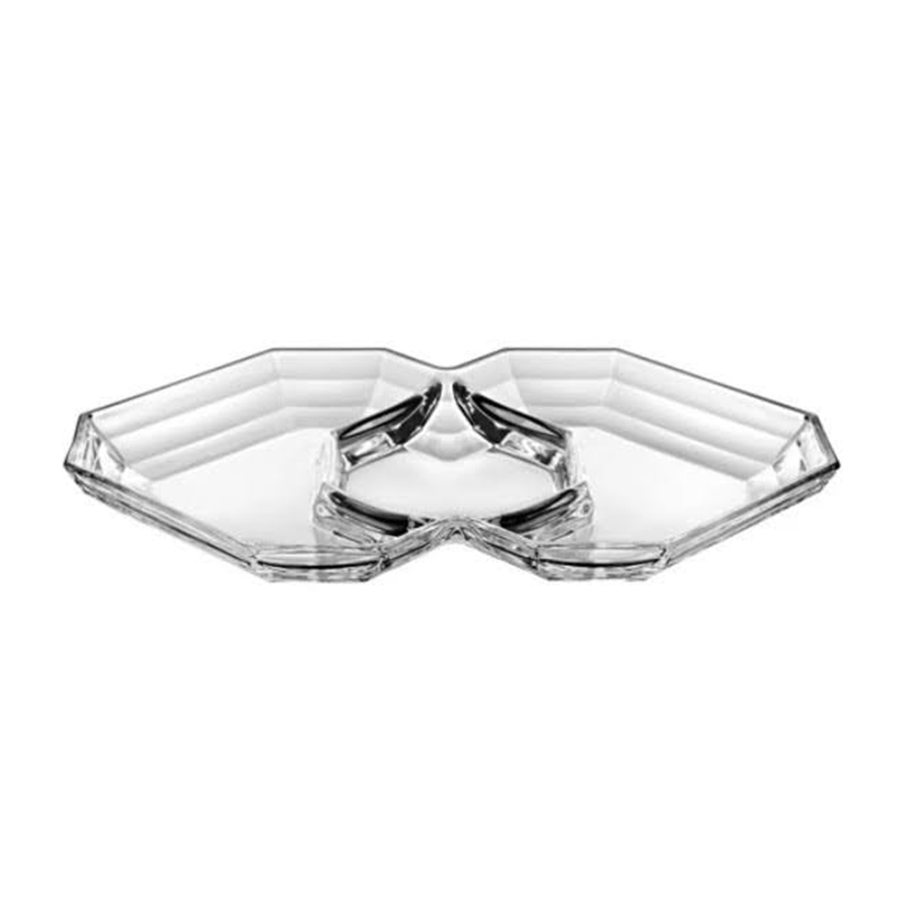 Petisqueira 3 Divisões Vidivi Vetri Delle Venezie Canova 32,5 X 21,5 X 3 Cm Petisqueira 3 Divisões Vidivi Vetri Delle Venezie Canova 32,5 X 21,5 X 3 Cm