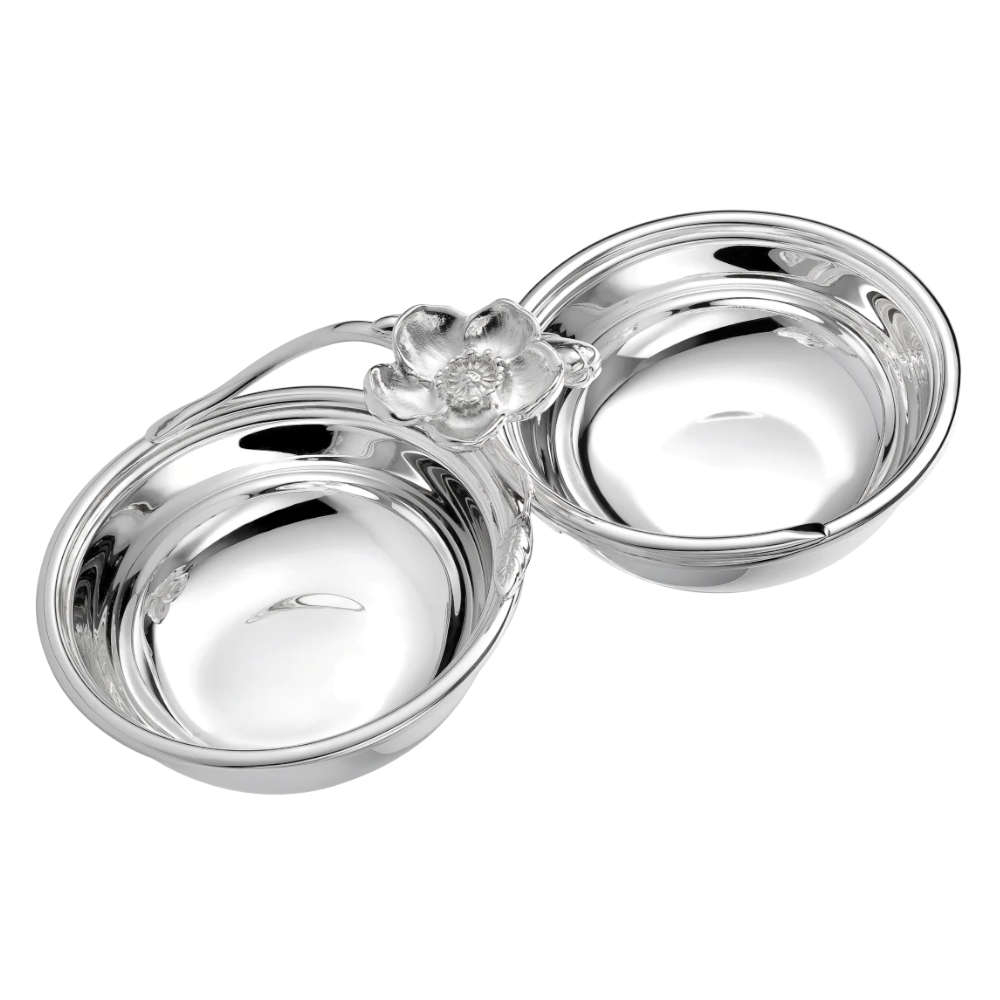 Petisqueira Com Duas Divisoes Anemone Belle Epoque Christofle