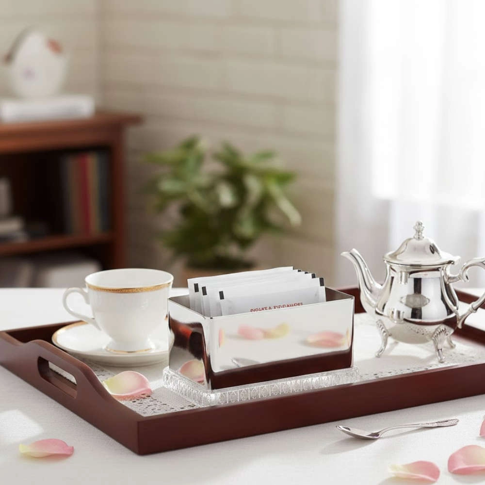 Porta Adocante Retangular Silverlux Madrid Porta Adocante Retangular Silverlux Madrid