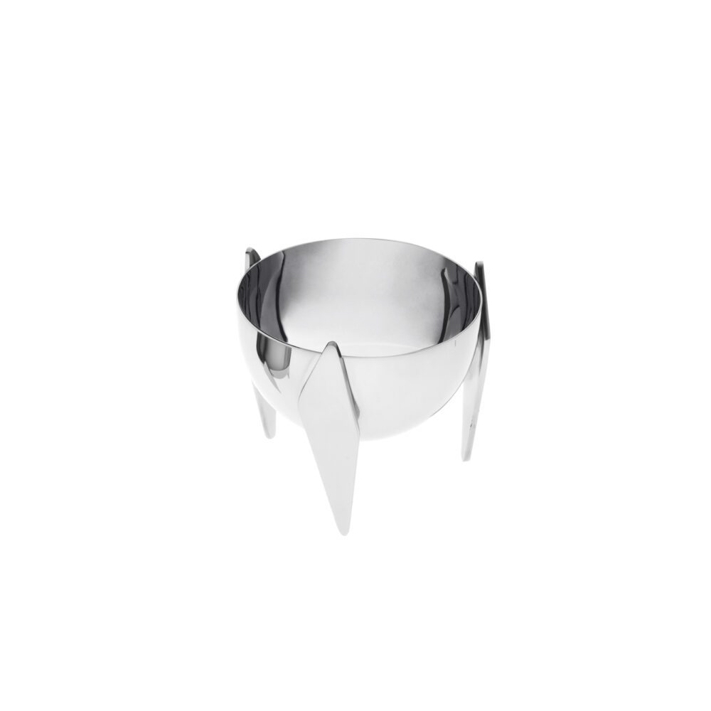Porta Aperitivo Grande Riva Sava Aço Inox 13 X 9,5 Cm Porta Aperitivo Grande Riva Sava Aço Inox 13 X 9,5 Cm