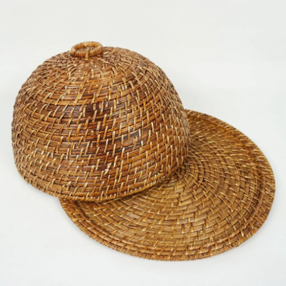 Porta Bolo Com Tampa Alta Hudson Home Rattan 18 X 35 Cm Porta Bolo Com Tampa Alta Hudson Home Rattan 18 X 35 Cm