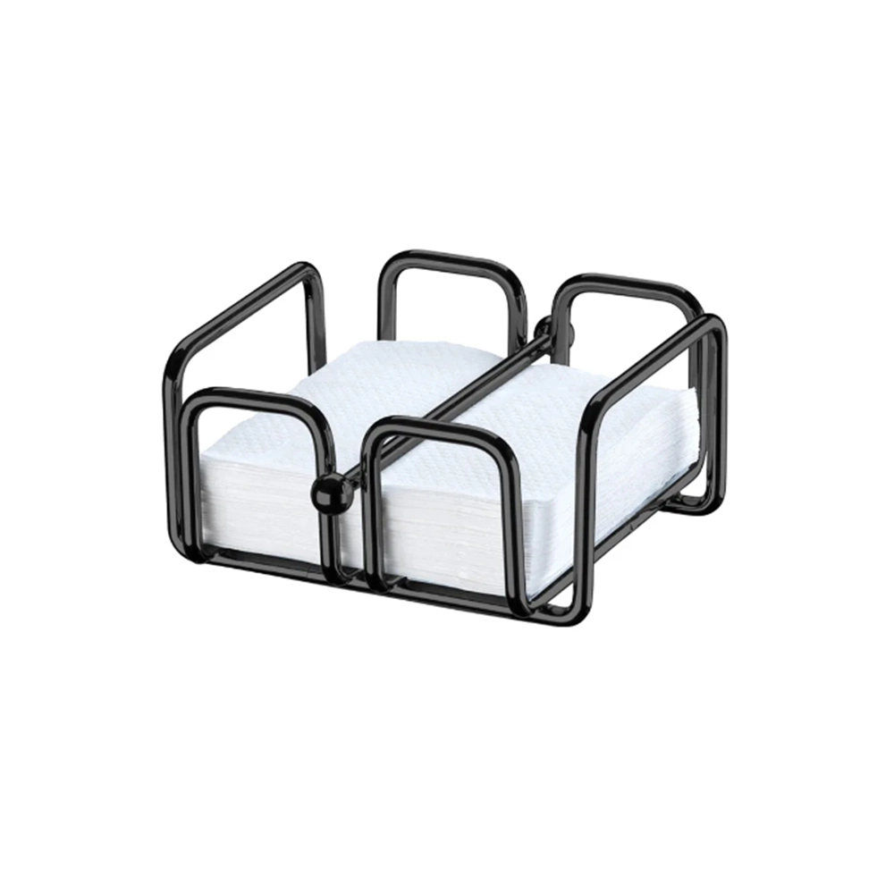 Porta Guardanapos Com Peso Future Attuale 14 X 14 X 6,5 Cm Porta Guardanapos Com Peso Future Attuale 14 X 14 X 6,5 Cm