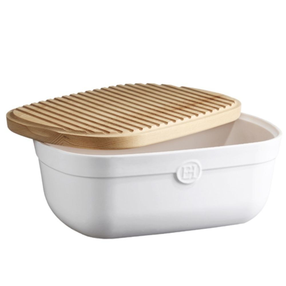 Porta Pao C/ Tabua Em Madeira Emile Henry Porta Pao C/ Tabua Em Madeira Emile Henry