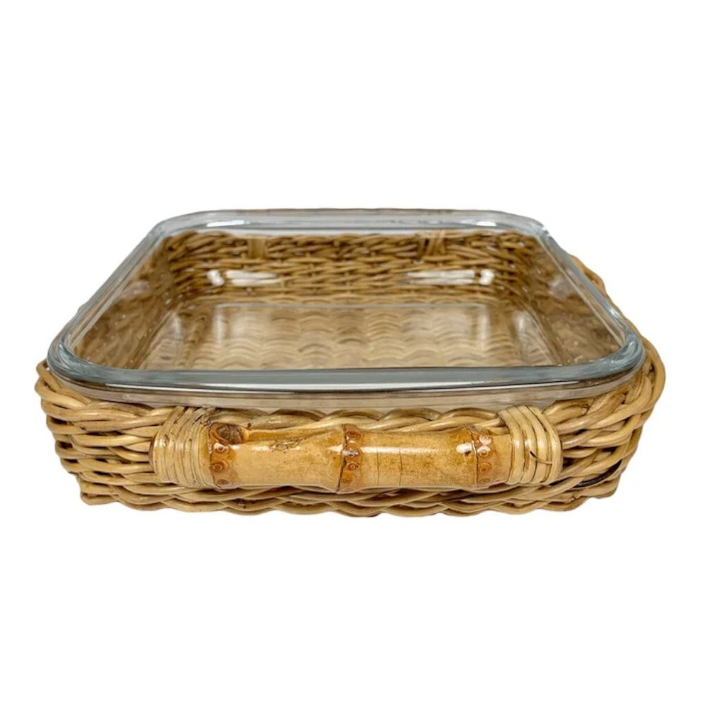 Porta Pirex Retangular Junco Grande 43 X 26 X 7 Cm