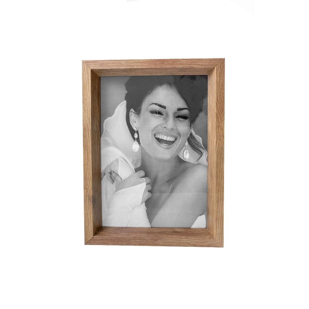 Porta Retrato Infinity Molduras Harmony Wood 10 X 15 Cm