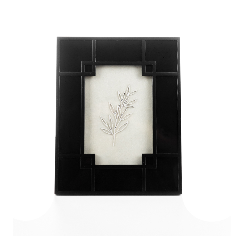 Porta Retrato Juliana 15 X 21 Cm Preto Porta Retrato Juliana 15 X 21 Cm Preto