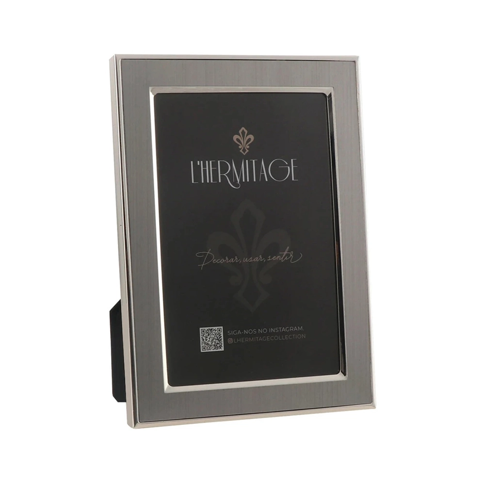 Porta Retrato L'hermitage Frame Prata 10 X 15 Cm Porta Retrato L'hermitage Frame Prata 10 X 15 Cm