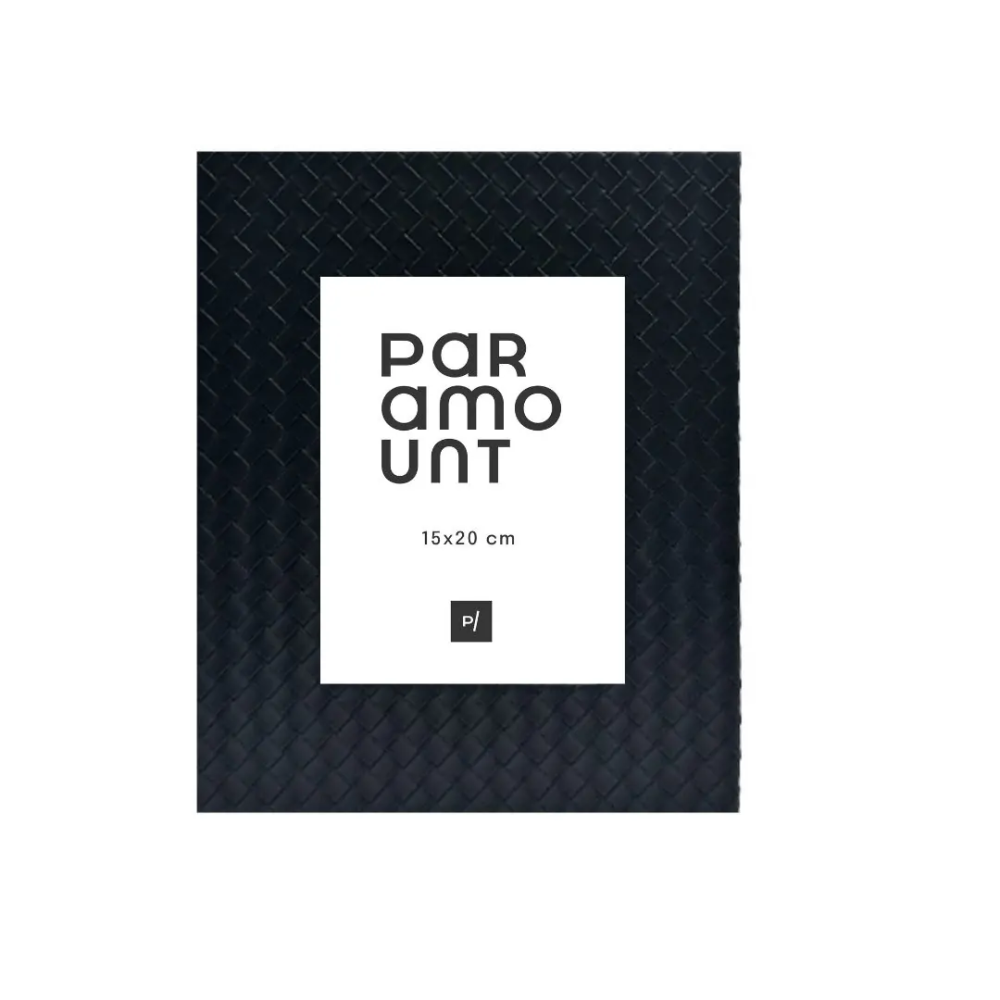 Porta Retrato - Preto 20 Cm Porta Retrato - Preto 20 Cm