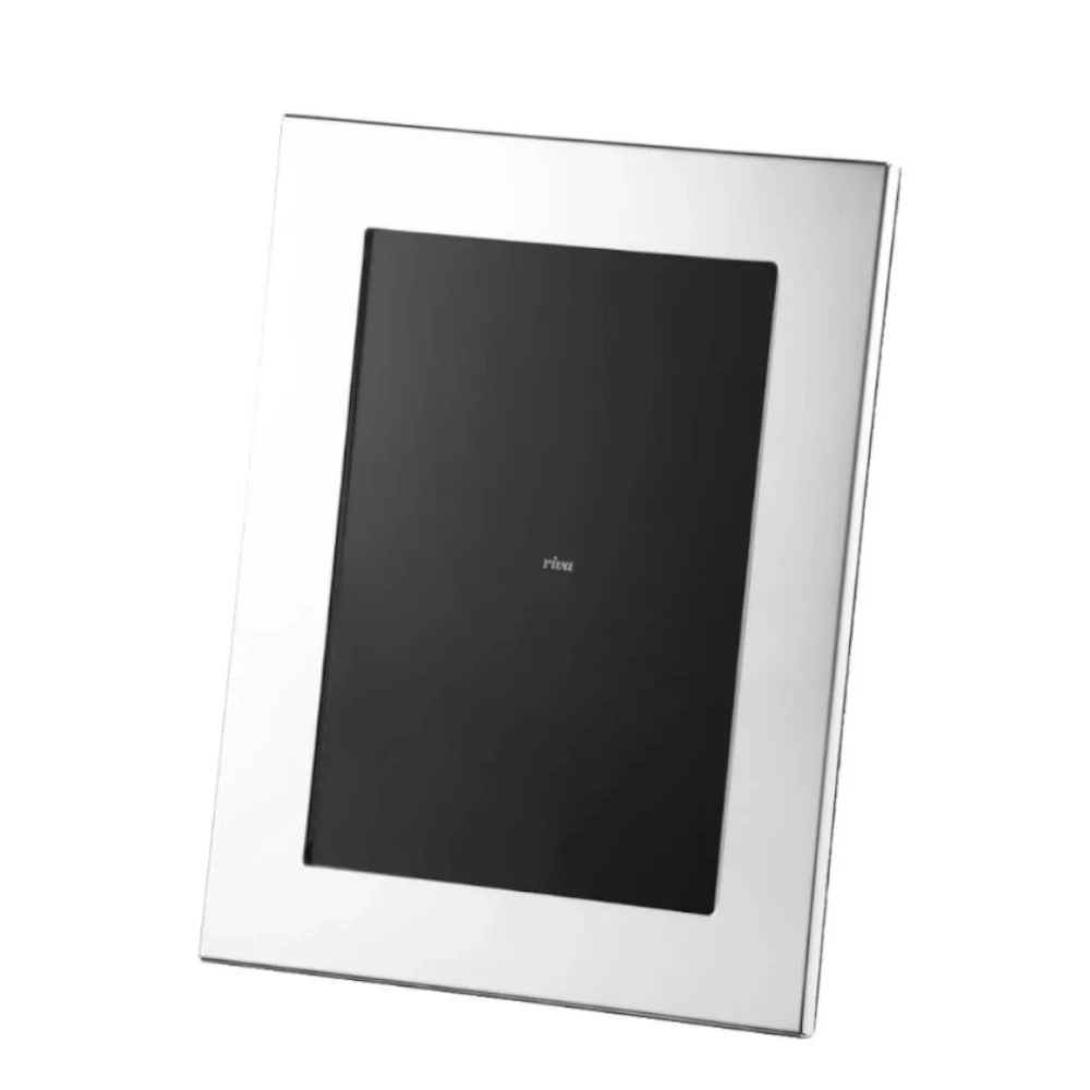 Porta-retrato Riva Carrara Velvet Aco Inox 20 X 25 Cm Porta-retrato Riva Carrara Velvet Aco Inox 20 X 25 Cm