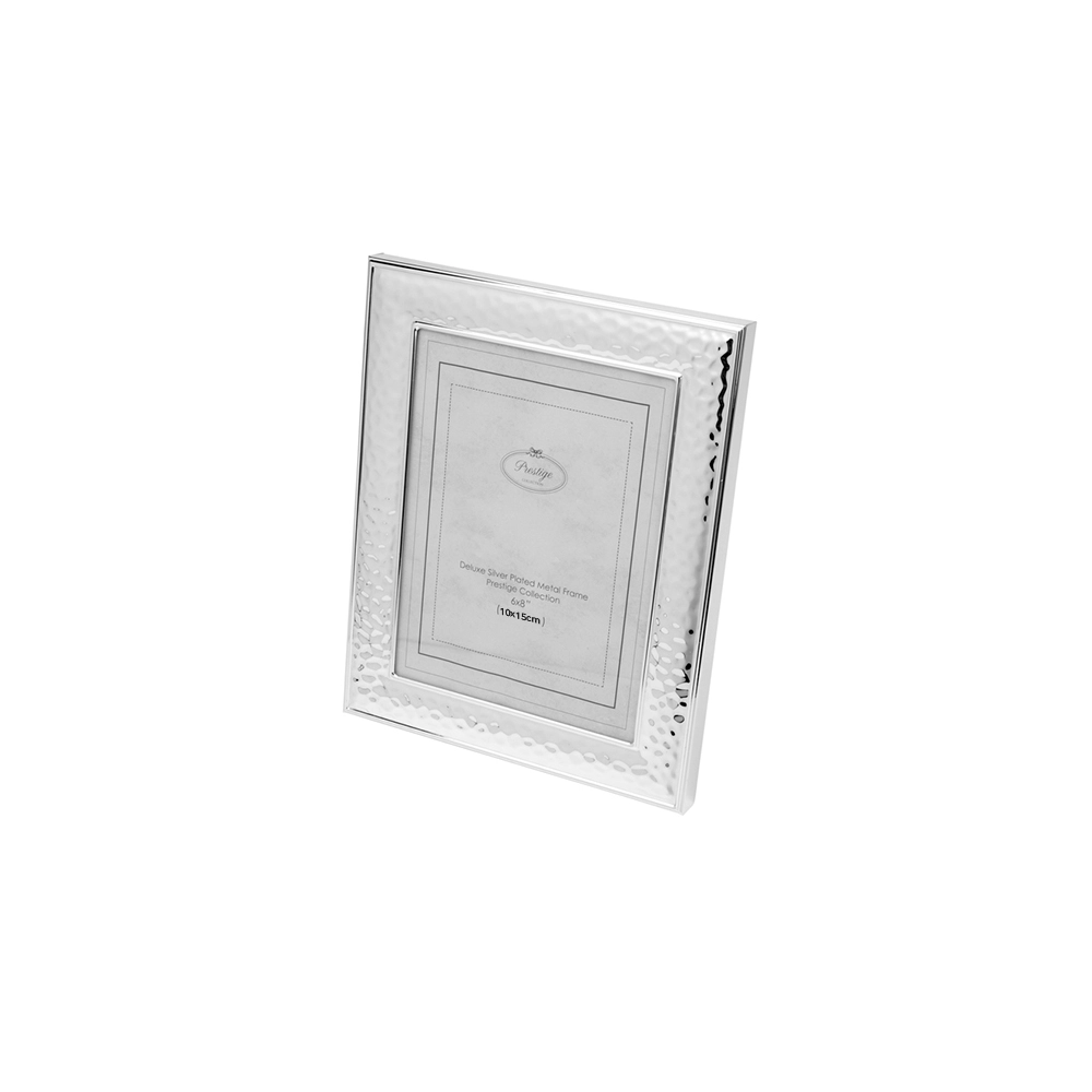 Porta Retrato Royal Decor Aço Prateado 10 X 15 Cm