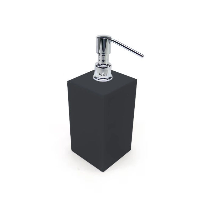 Porta Sabonete Líquido Quadrado By Poli 21 X 8,5 X 8,5 Cm