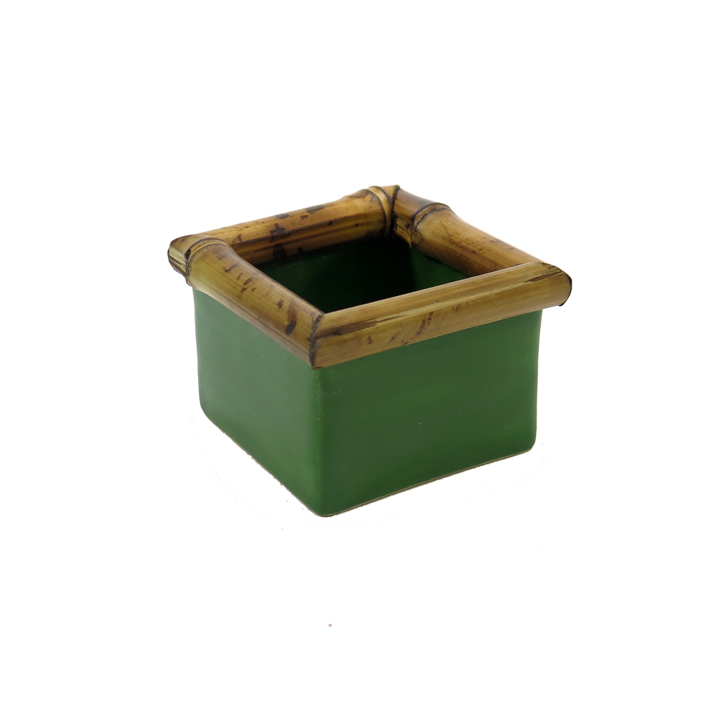 Porta Sache Quadrado Sonia Pierry Branco