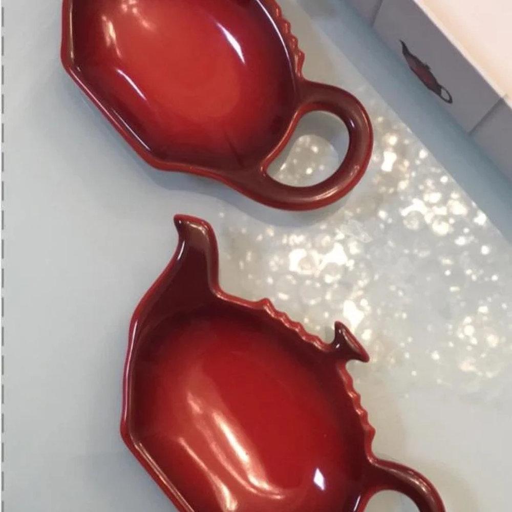 Porta Saches Le Creuset Vermelho 12,5 Cm Porta Saches Le Creuset Vermelho 12,5 Cm