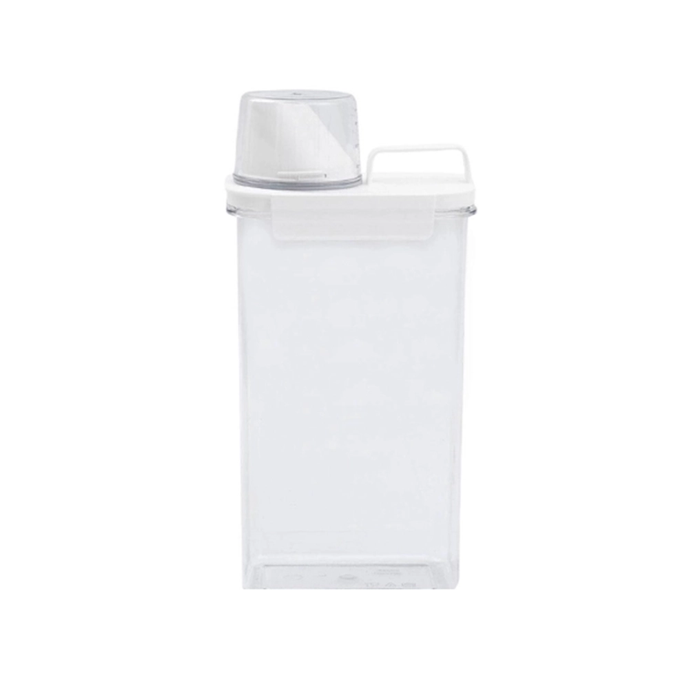 Pote Com Copo Medidor e Trava Oikos 2300 Ml Pote Com Copo Medidor e Trava Oikos 2300 Ml