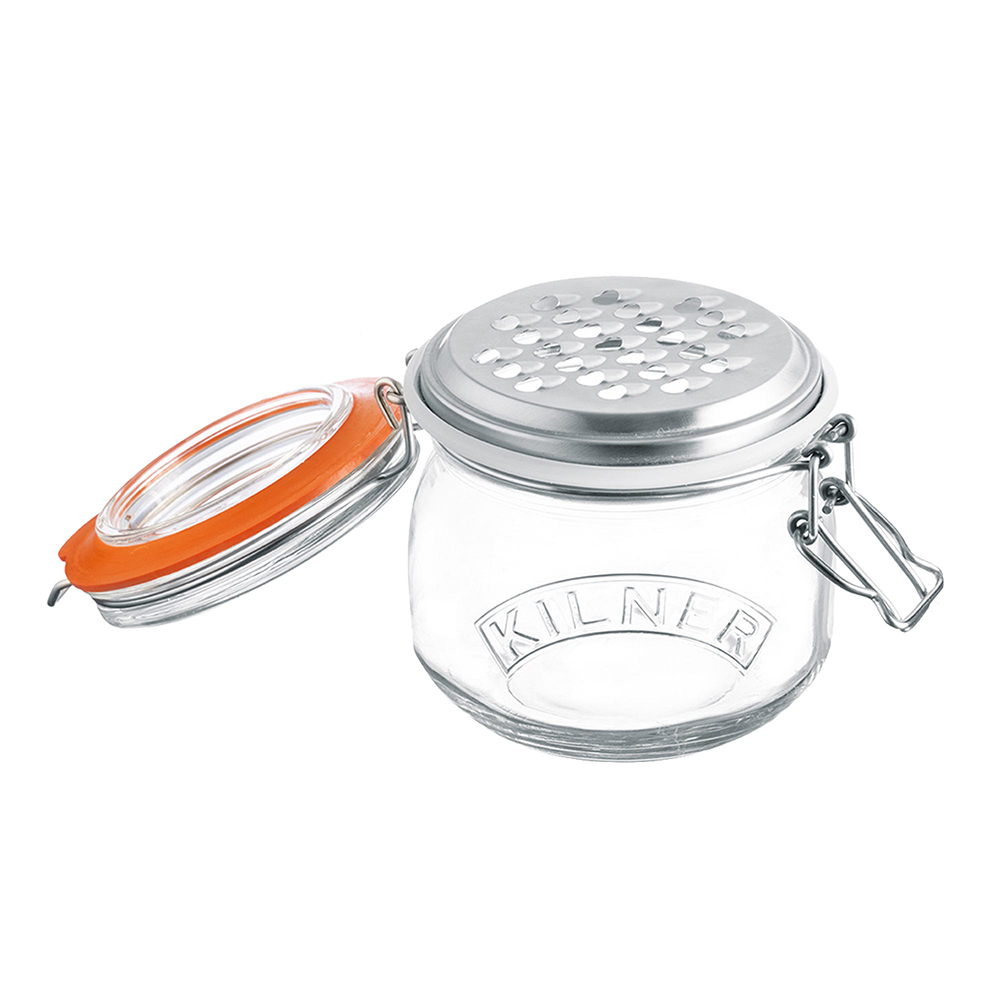 Pote Com Tampa Ralador Kilner 500 Ml Pote Com Tampa Ralador Kilner 500 Ml
