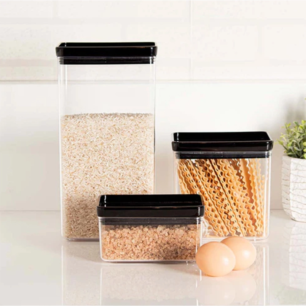 Pote Hermético Retangular Paramount Lumini 480 Ml