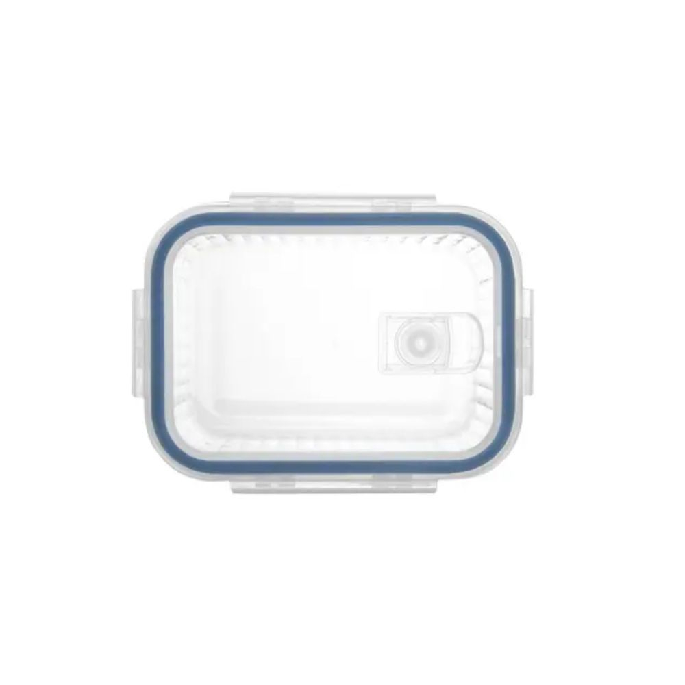 Pote Hermetico Vidro/ Plastico C/ Tampa Lines 370 Ml Pote Hermetico Vidro/ Plastico C/ Tampa Lines 370 Ml