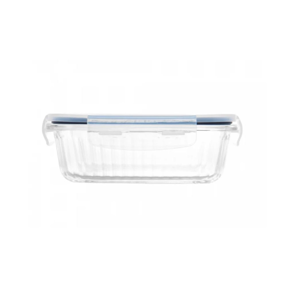 Pote Hermetico Vidro/ Plastico C/ Tampa Lines 640 Ml