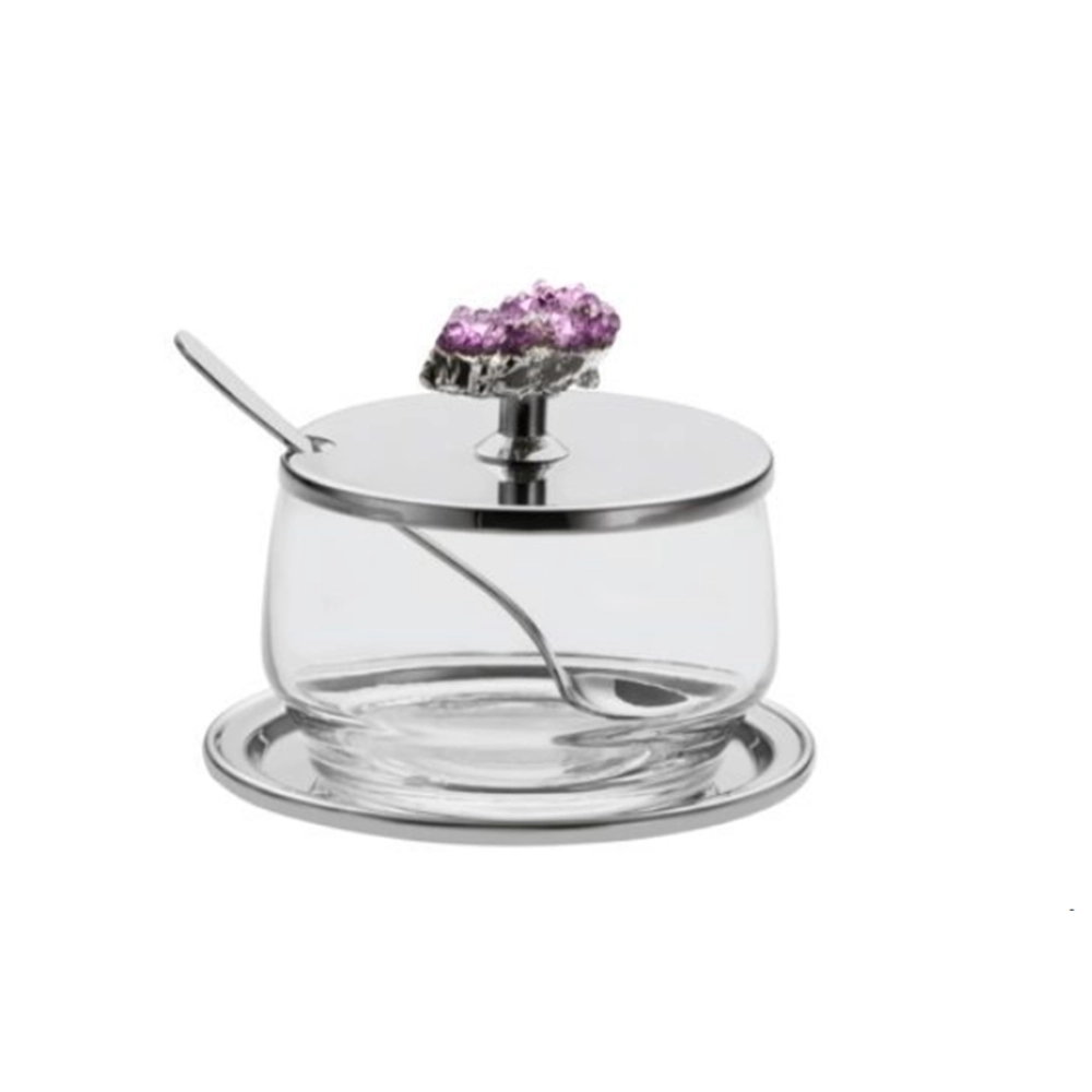 Pote Para Geléia Riva Firenze Aço Inox 11 X 10 Cm