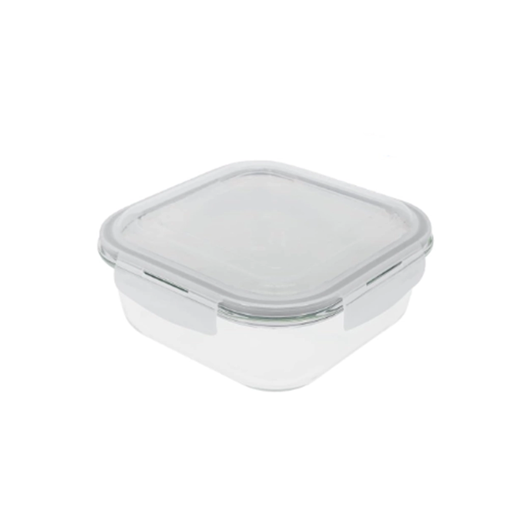 Pote Quadrado Com Tampa Oikos 2,2 Litros Pote Quadrado Com Tampa Oikos 2,2 Litros