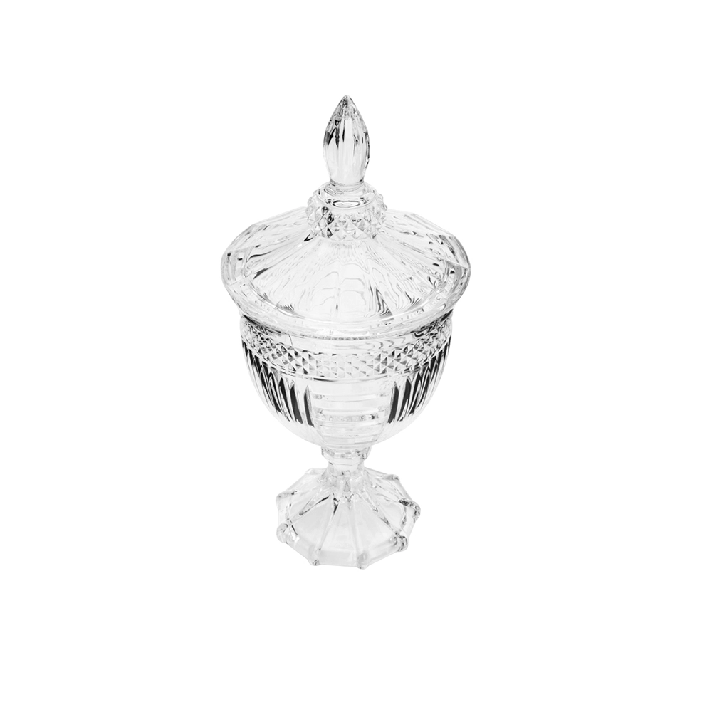 Potiche Com Pé Lyor Santorini 11,5 X 24,5 Cm Potiche Com Pé Lyor Santorini 11,5 X 24,5 Cm